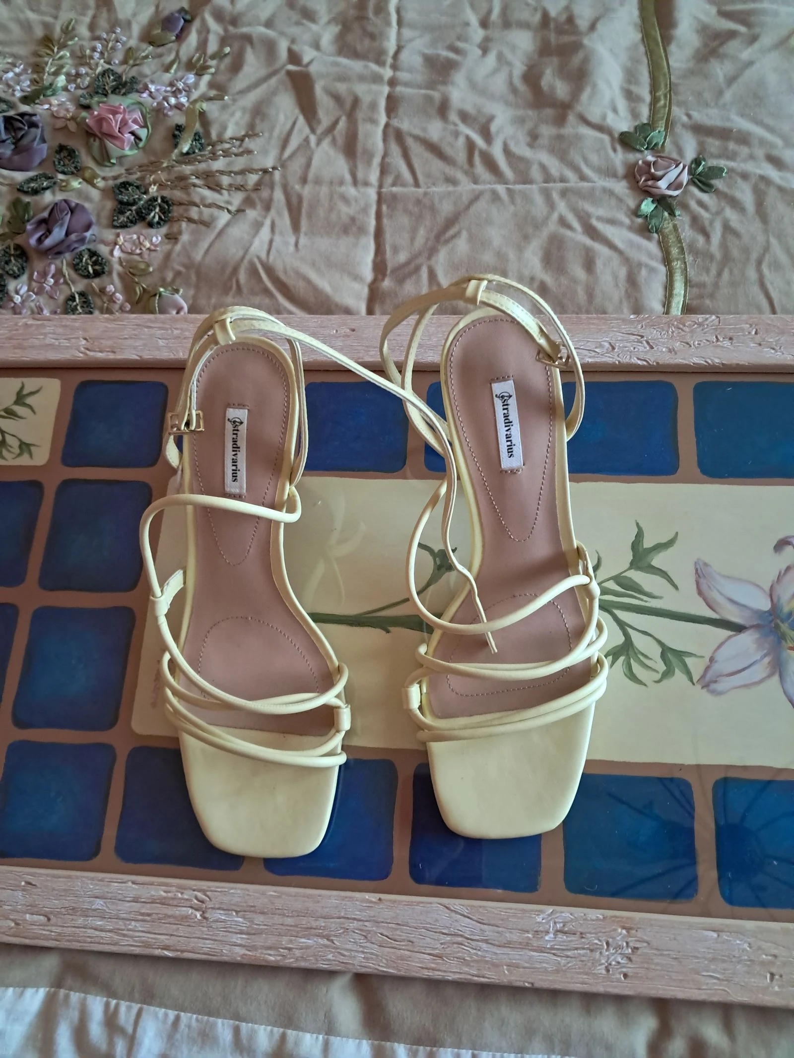 Sandalias tacón de mujer